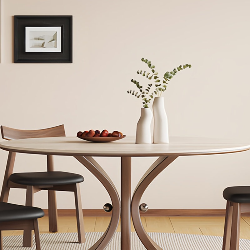 Nouvelle tendance dans la table et les chaises de style antique, H 29,5 po x L 47,2 po x l 47,2 po