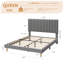 Lit plateforme tapissier QUEEN-128967866-128967869