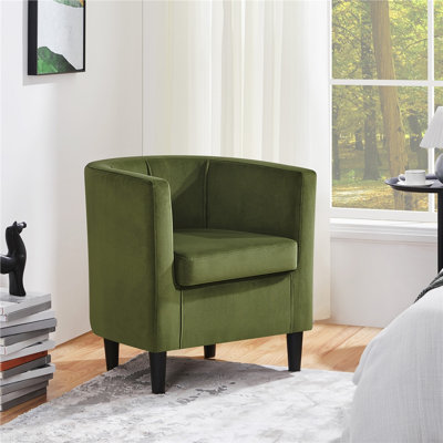 68.5Cm Wide Upholstered Tub Chair