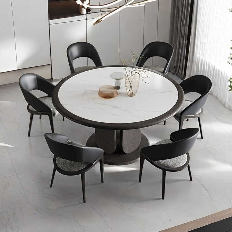 Ensemble de table et de chaises haut de gamme, H 29,52 po x L 47,24 po x l 47,24 po