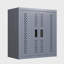 Armoire de garage murale en métal, porte-outils flottant avec porte Roomfitter, acier, gris