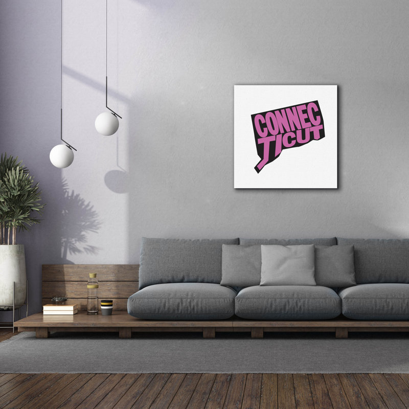 'Connecticut 2' by Art Licensing Studio Canvas Wall Art