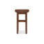 Table d'appoint Amelia noyer foncé-120054621