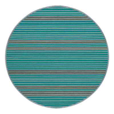  Tapis lavable rayé gris clair Aqua