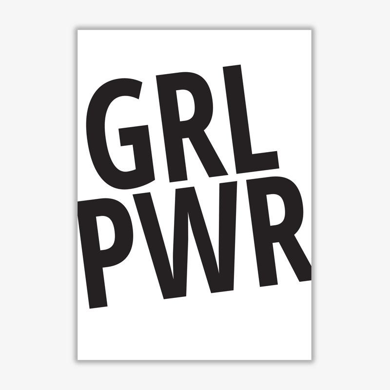 Girl Power - Print, No Frame, 30 cm H x 21 cm W x 1 cm D