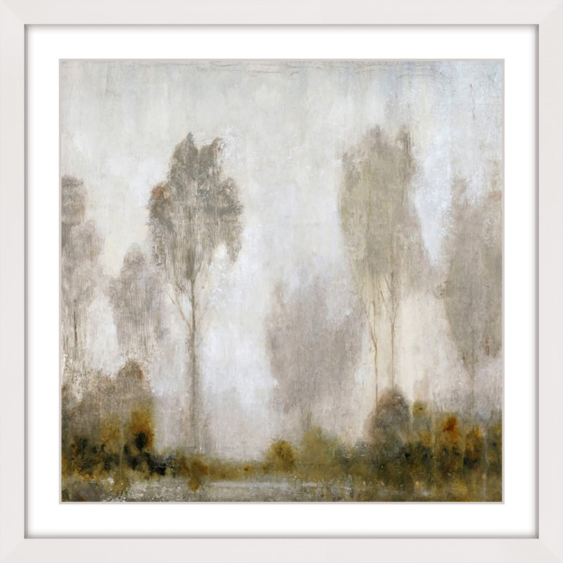 «Misty Marsh I», reproduction encadrée, H 18 po x l 18 po x P 1,5 po