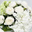 Floral Centerpiece, Faux Peonies And Hydrangeas In Vase
