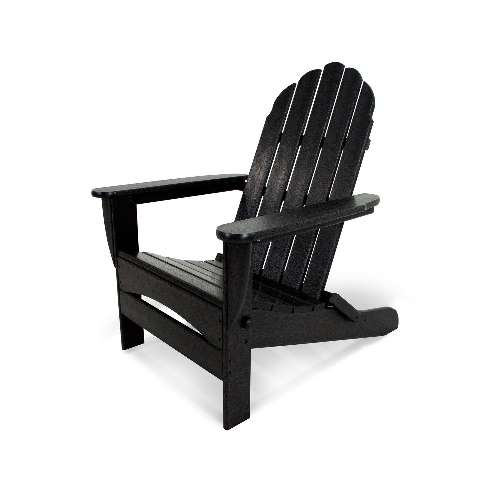POLYWOOD® Classic Adirondack Chair, Black