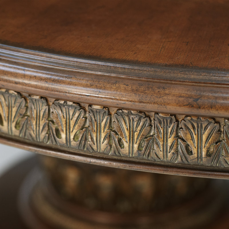 Villa Valencia Round Solid Wood Dining Table