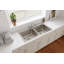 Lustertone 43" L x 22" W Double Basin Drop-In Kitchen Sink-783549702