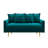 Madalinn 58'' Velvet Loveseat-1294829411