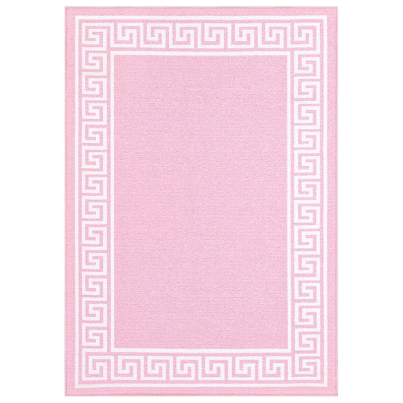 Gagliano Hand-Knotted Green/Cream Outdoor Rug, Rectangle 120 x 170 cm
