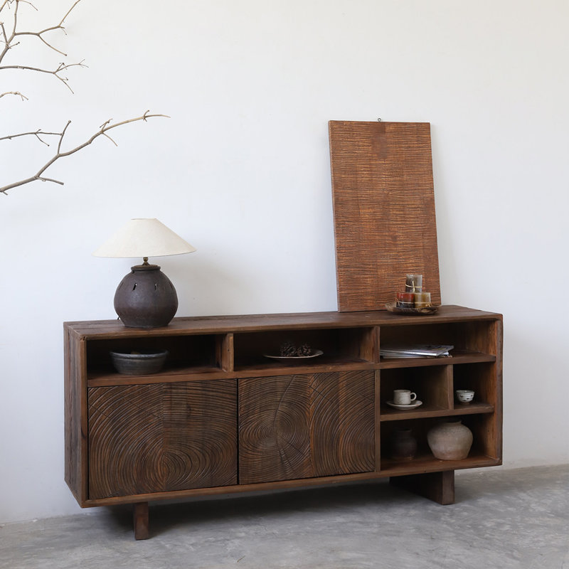 Armoire de rangement rétro de style chinois
