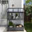 47.2" W X 23.6" D Wooden Greenhouse With Movable Wheels-113607585