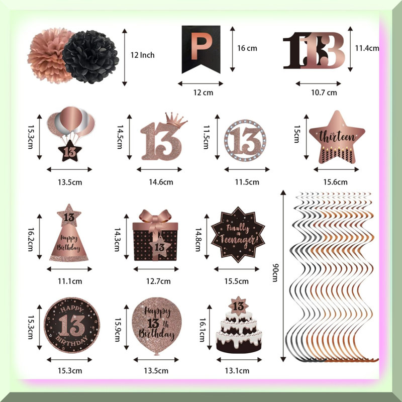 Sparkling 80 Years Celebration Banner