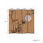 Nouvelle cloison de 70,87 po en bois massif de style chinois-1289304312