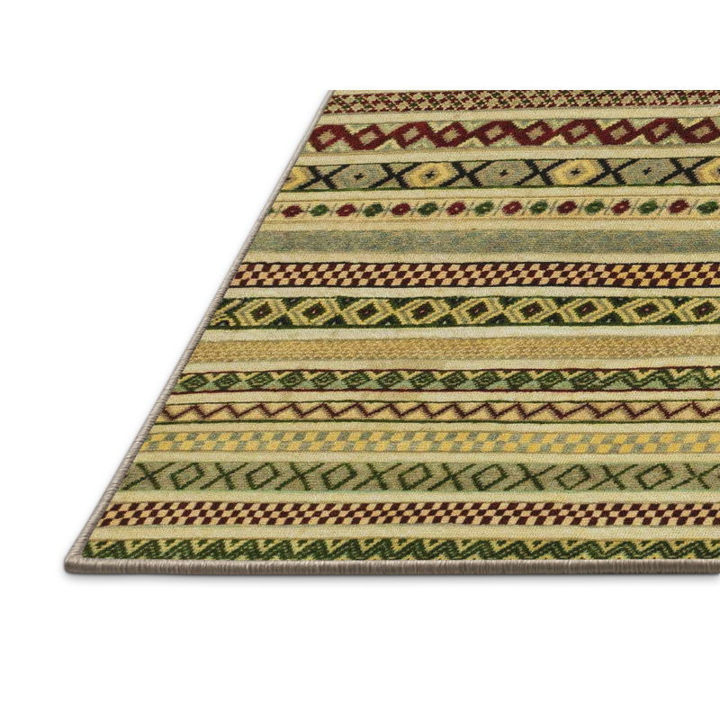Abstract Indoor Rug, Rectangle 5' x 8'