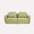 100% polyester vert clair est en rupture de stock