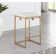 Upholstered Counter Stool with Metal Frame