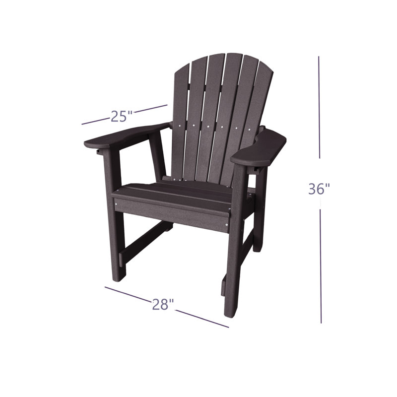 Fauteuil de salle à manger Kleinman, Brun