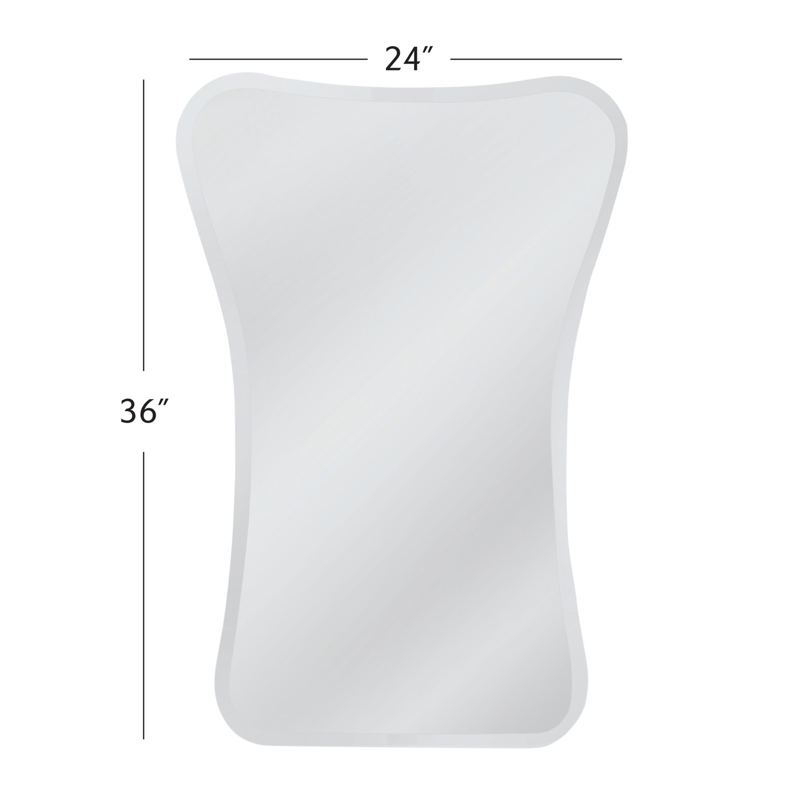 24" Wall Mirror