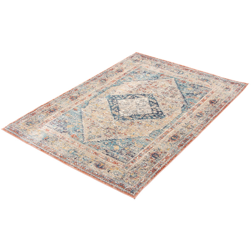 Oriental Indoor Rug, Rectangle 5' x 8'