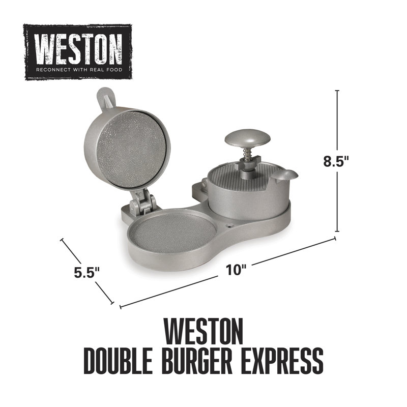 Presse à hamburger double