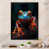 Black Single Picture Framed