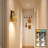 Battery Operated Wall Sconces With Remote, Set Of 2 Wireless Rattan Sconces, Adjustable Brightness & Color Temperature, Easy No-Wire Installation For Bedroom Living Room Entryway