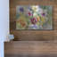 «Pansies Posing» par Annelein Beukenkamp, art mural en métal-1707143813