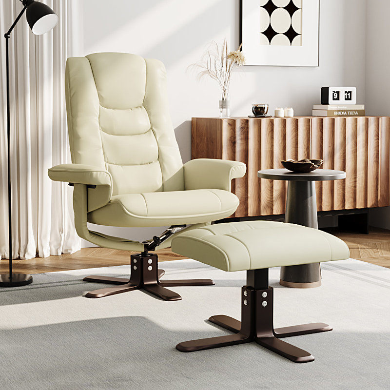 Faux Leather Armchair