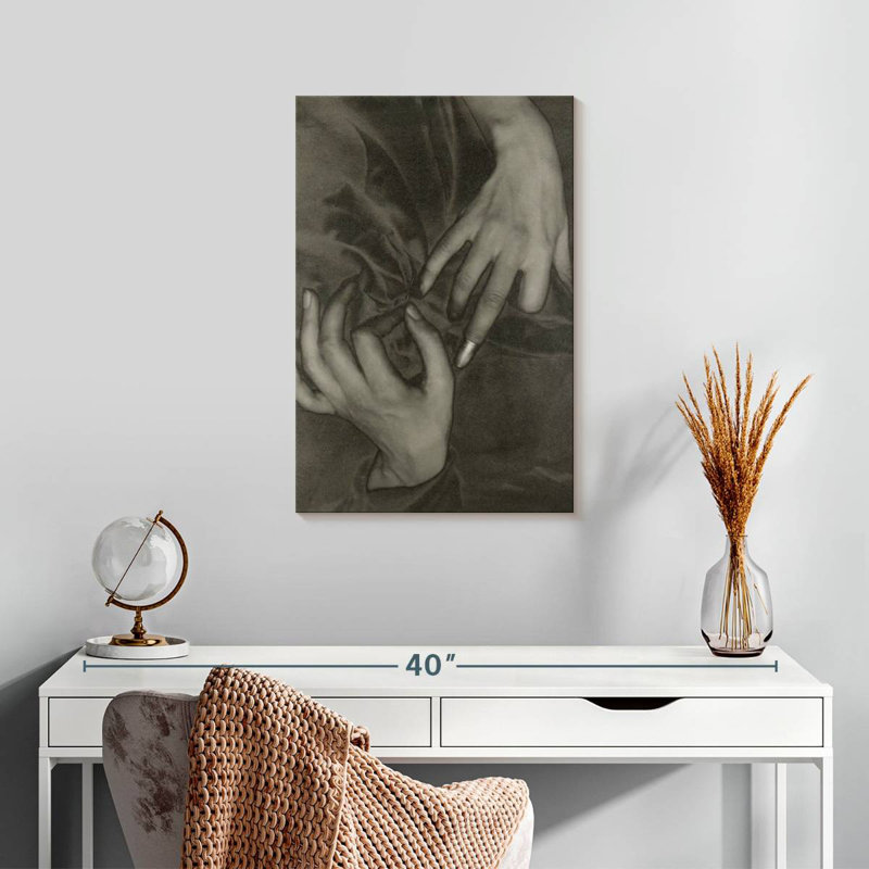 Senne Georgia O'Keeffe Hands And Thimble 1919, 24" H x 16" W