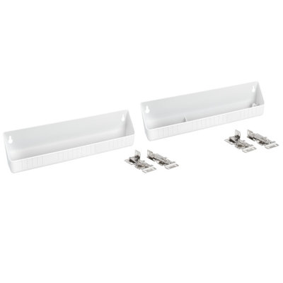 Paquet de 2 plateaux de rangement en polymère Rev-A-Shelf