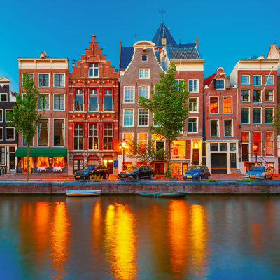 Krislee " Amsterdam Canal " by Kavalenkavavolha