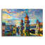 «Allemagne, Berlin, pont d'Oberbaum, Oberbaumbrucke» par Pierre Gavidia, art mural en verre acrylique, 24 po x 16 po-133430434
