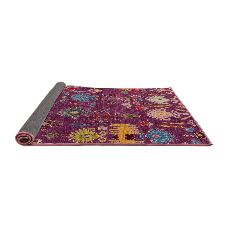 Abstract Indoor Rug, Round 8'