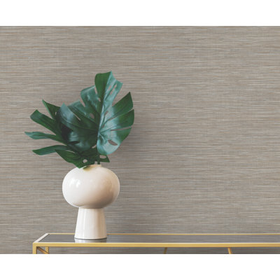 Robblee Faux Grasscloth Wallpaper