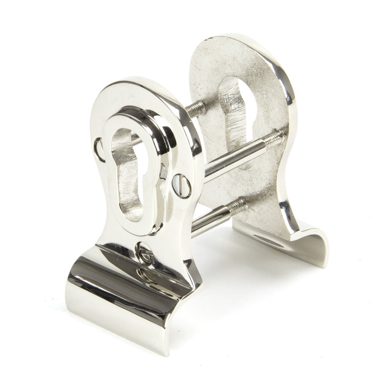Euro Rosette, Polished Nickel