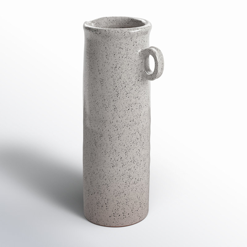 Vase de table en céramique Towne, H 12,2 po x l 4,52 po x P 6,1 po