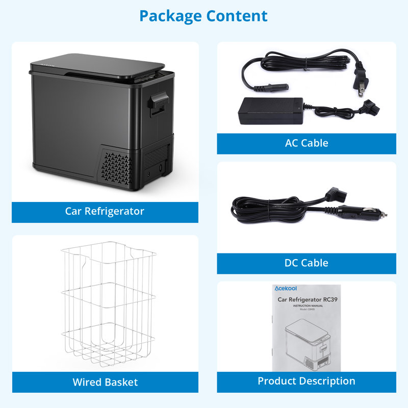 Yesurprise 42 cu. Mini réfrigérateur autoportant