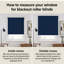 Thermal Blackout Roller Blind – Trimmable Cut-to-Size Window Blind-1274649697-1274649705