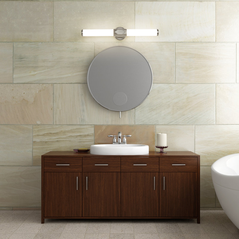 Kito Dimmable LED Vanity Light, Brushed Nickel