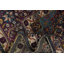 Tapis oriental en soie à teinture végétale pré-1900 4 x 7