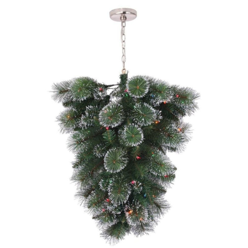 Lustre d'arbre de Noël classique Plug & Play Upside Down