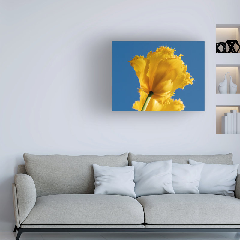 Art sur toile, «Suzanne Bonin au ciel», H 35 po x l 47 po