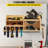 Power Tool Organizer, Wall Mount Drill Holder, 4 Drill Hanging Slots Drill