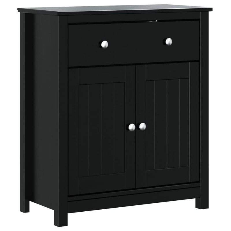 Kindel Freestanding Bathroom Cabinet, Black