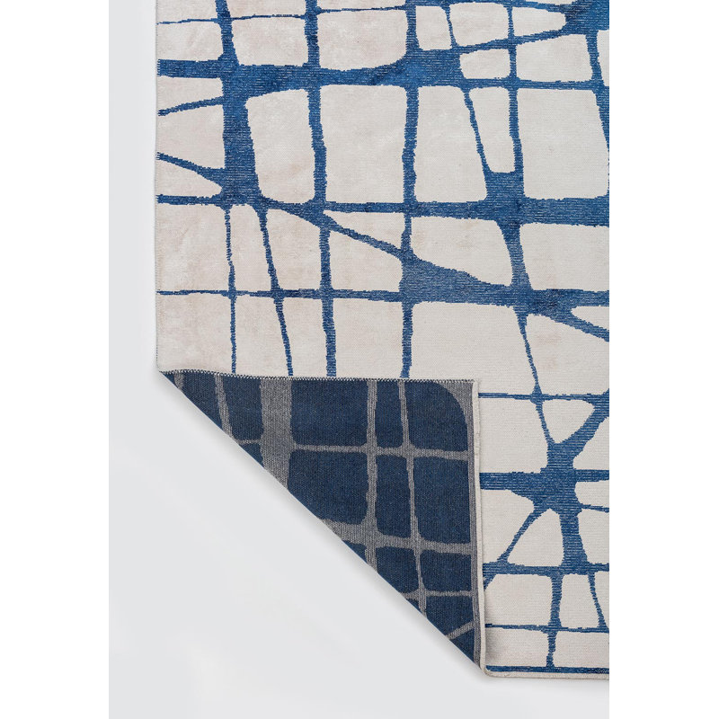 Rapture Abstract Area Rug, Rectangle 9'10" x 14'