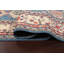 Tapis oriental à motif géométrique à motif de légumes Kazak noué à la main 7 x 10