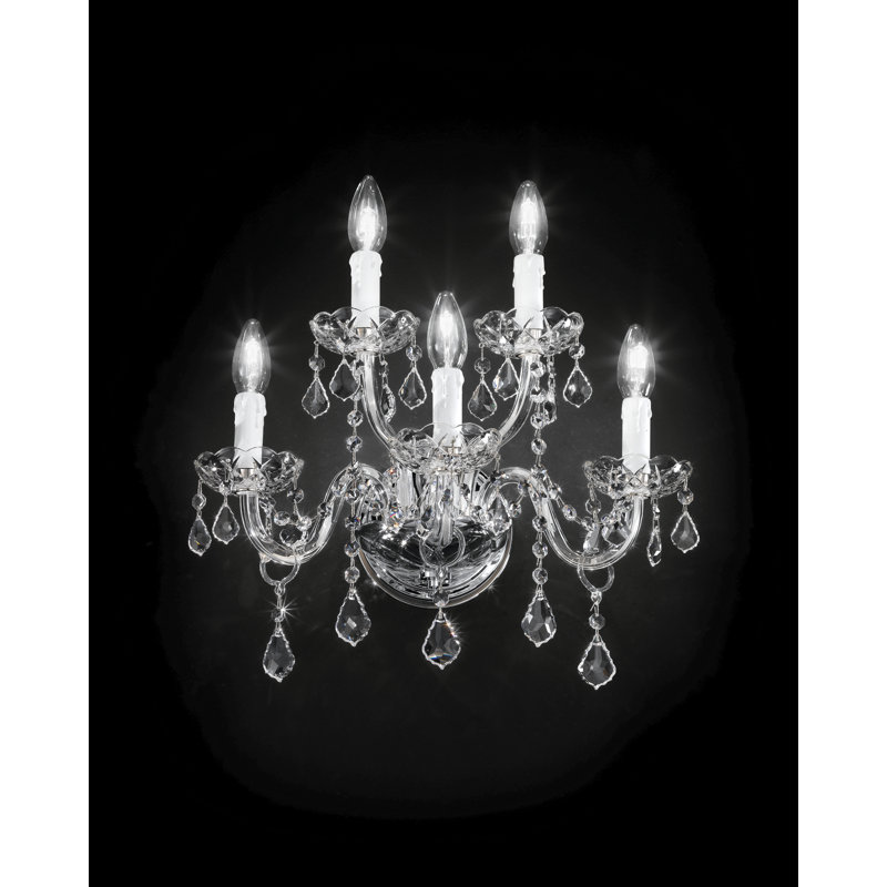 Novara Candle Wall Light, Gold